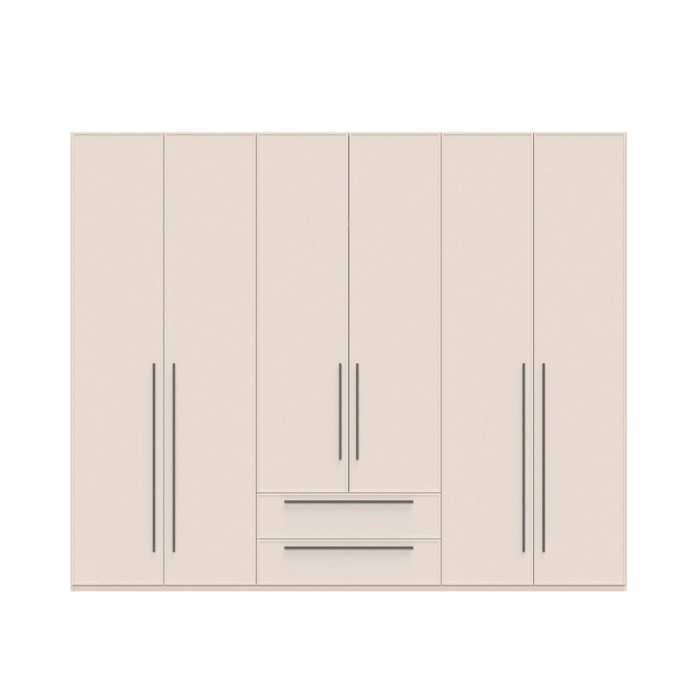 ORMAR SA KLASIČNIM VRATIMA  272/224/56 cm  - Dizajnerski, pločasti materijal (272/224/56cm)