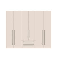 ORMAR SA KLASIČNIM VRATIMA  272/224/56 cm  - Dizajnerski, pločasti materijal (272/224/56cm)