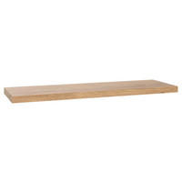 WANDBOARD Holzwerkstoff Graphitfarben, Plankeneiche  - Plankeneiche/Graphitfarben, Design, Holzwerkstoff (78/3/25cm) - Boxxx