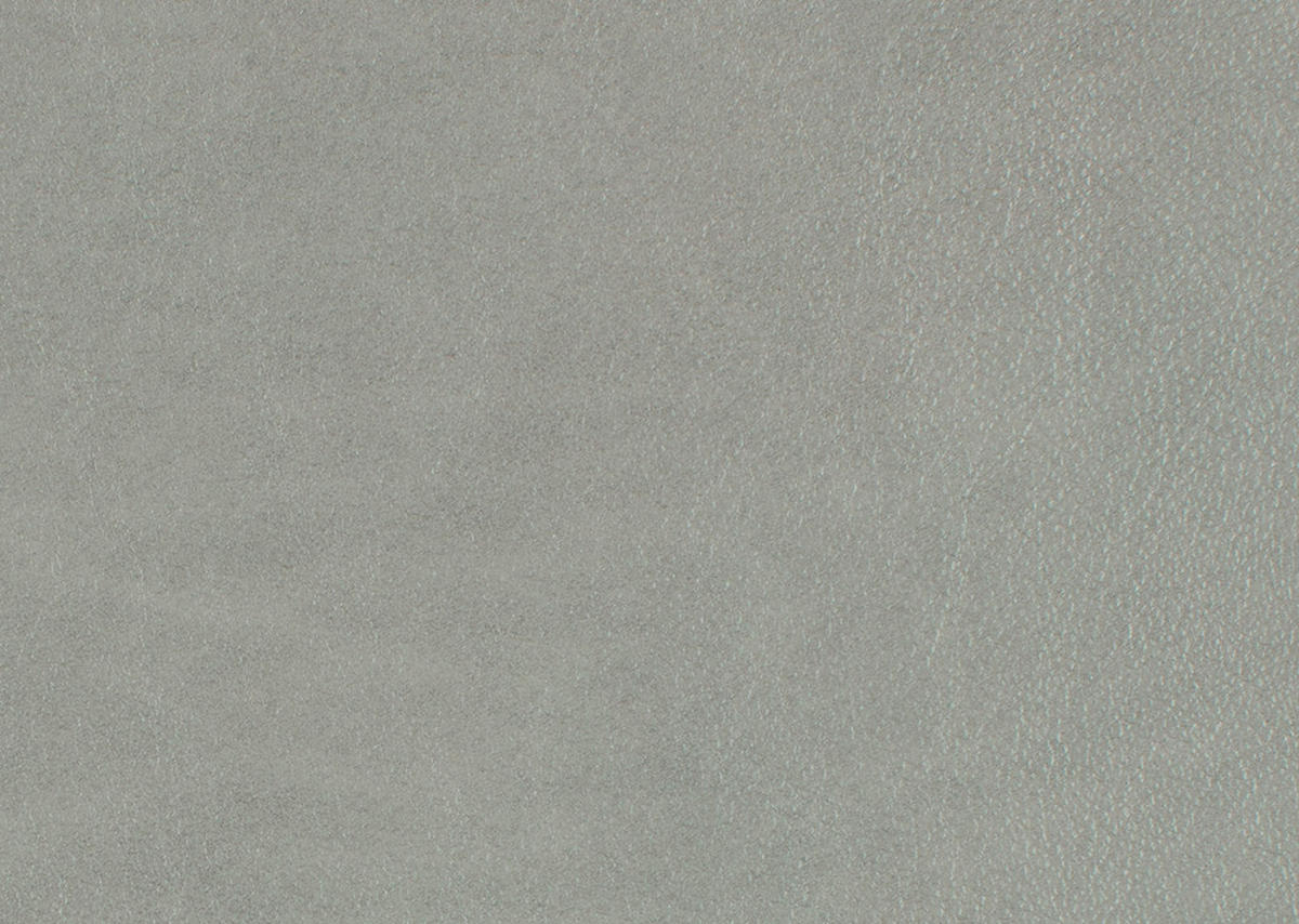 3-SITZER-SOFA in Echtleder Hellgrau  - Hellgrau/Schwarz, Design, Leder/Metall (224/88/100cm) - Valdera
