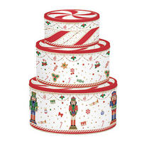 KEKSDOSENSET 3-teilig  - Multicolor, Basics, Metall (20/20/8.5cm) - POZZI AND EASY LIFE
