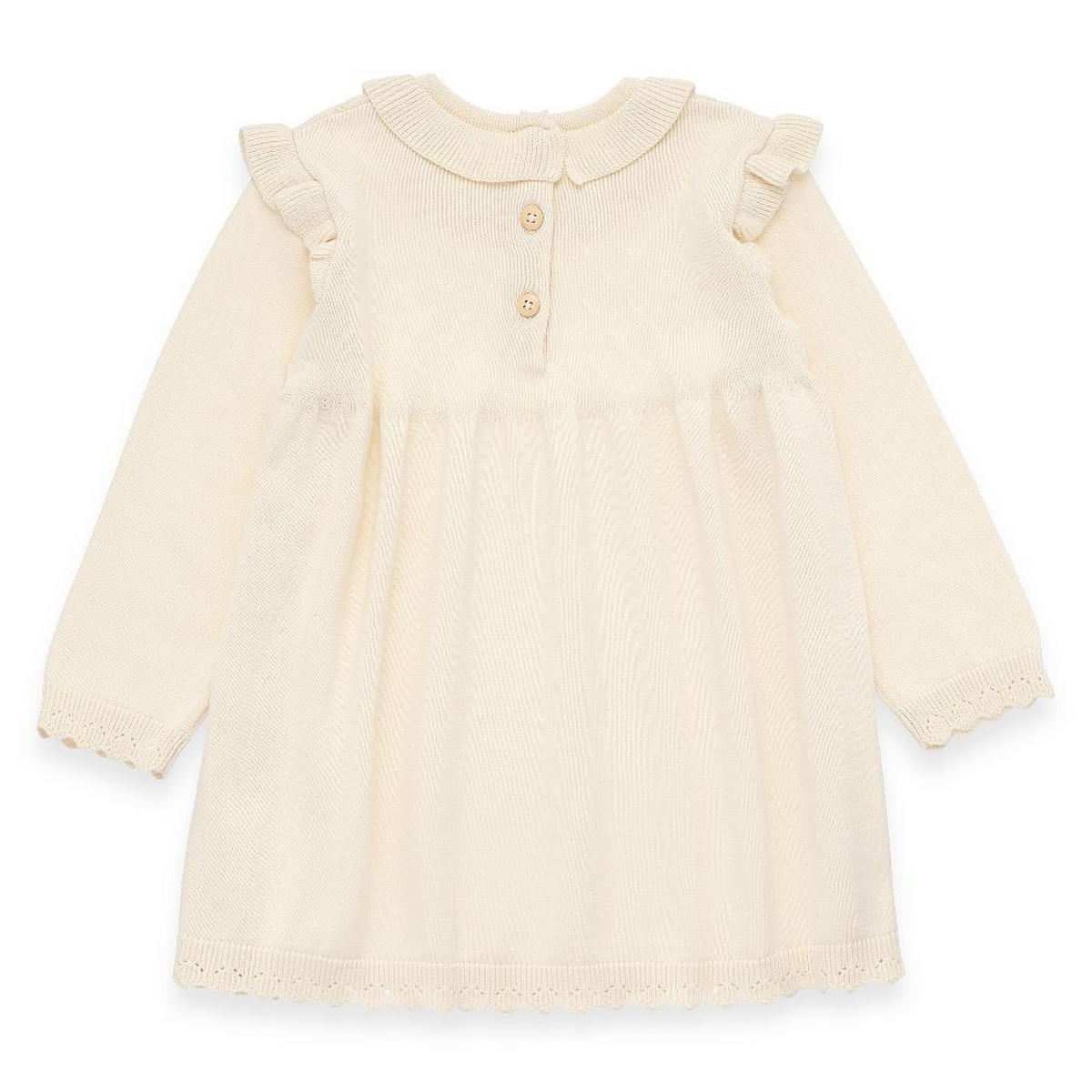 KLEID Little Prinzess  - Creme, Basics, Textil (86null) - Patinio