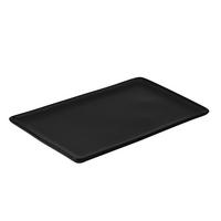 SPEISETELLER RAW  - Schwarz, Basics, Keramik (32/20/2cm) - Aida