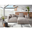 ECKSOFA  in Chenille Braun  231/178 cm  - Schwarz/Braun, MODERN, Kunststoff/Textil (231/178cm) - Carryhome