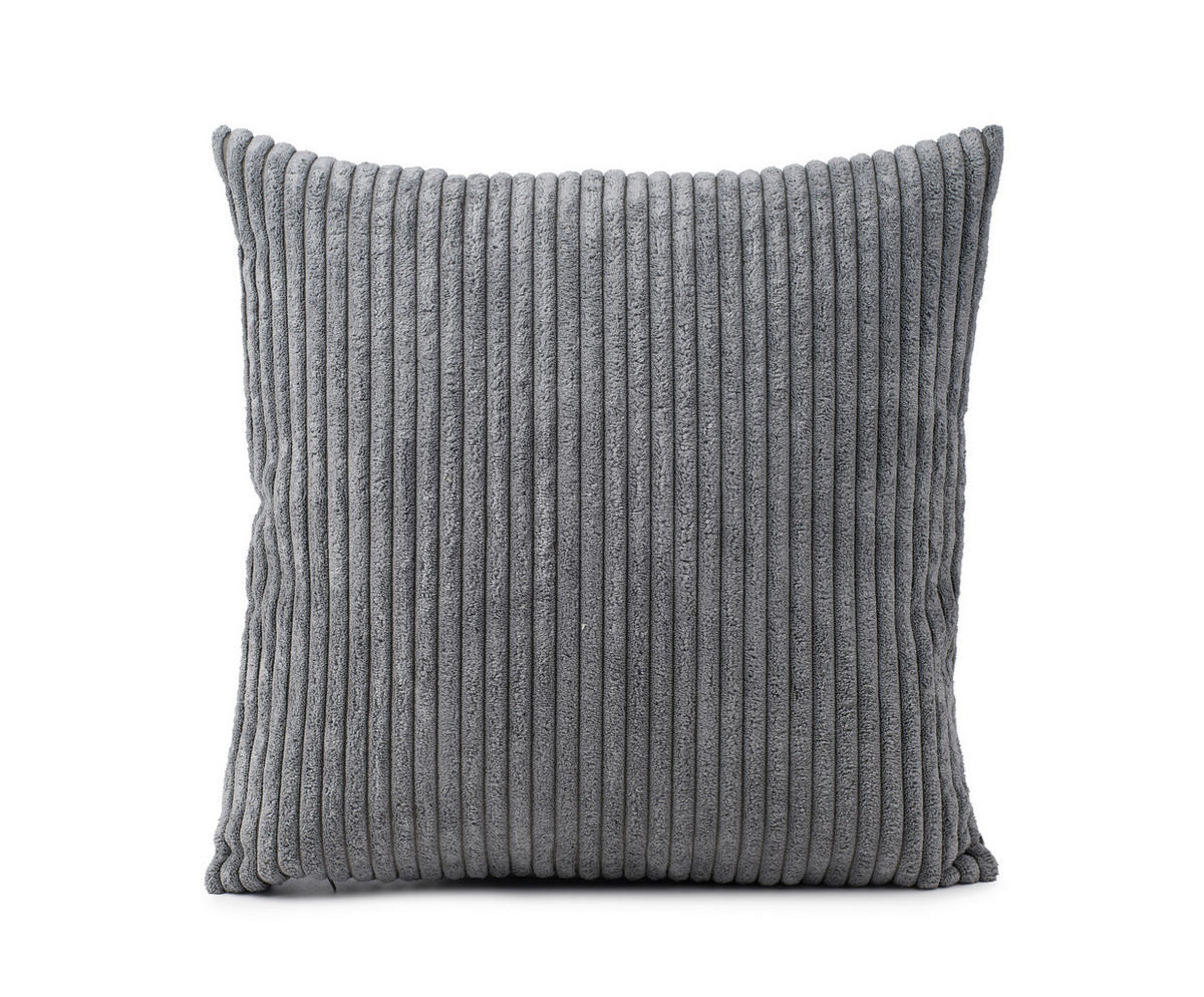 DEKORAČNÍ POLŠTÁŘ 50/50 cm - antracitová, Basics, textil (50/50cm) - Novel