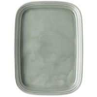 PLATTE - Dunkelgrün, Basics, Keramik (33,3/24,5/3,1cm) - Thomas