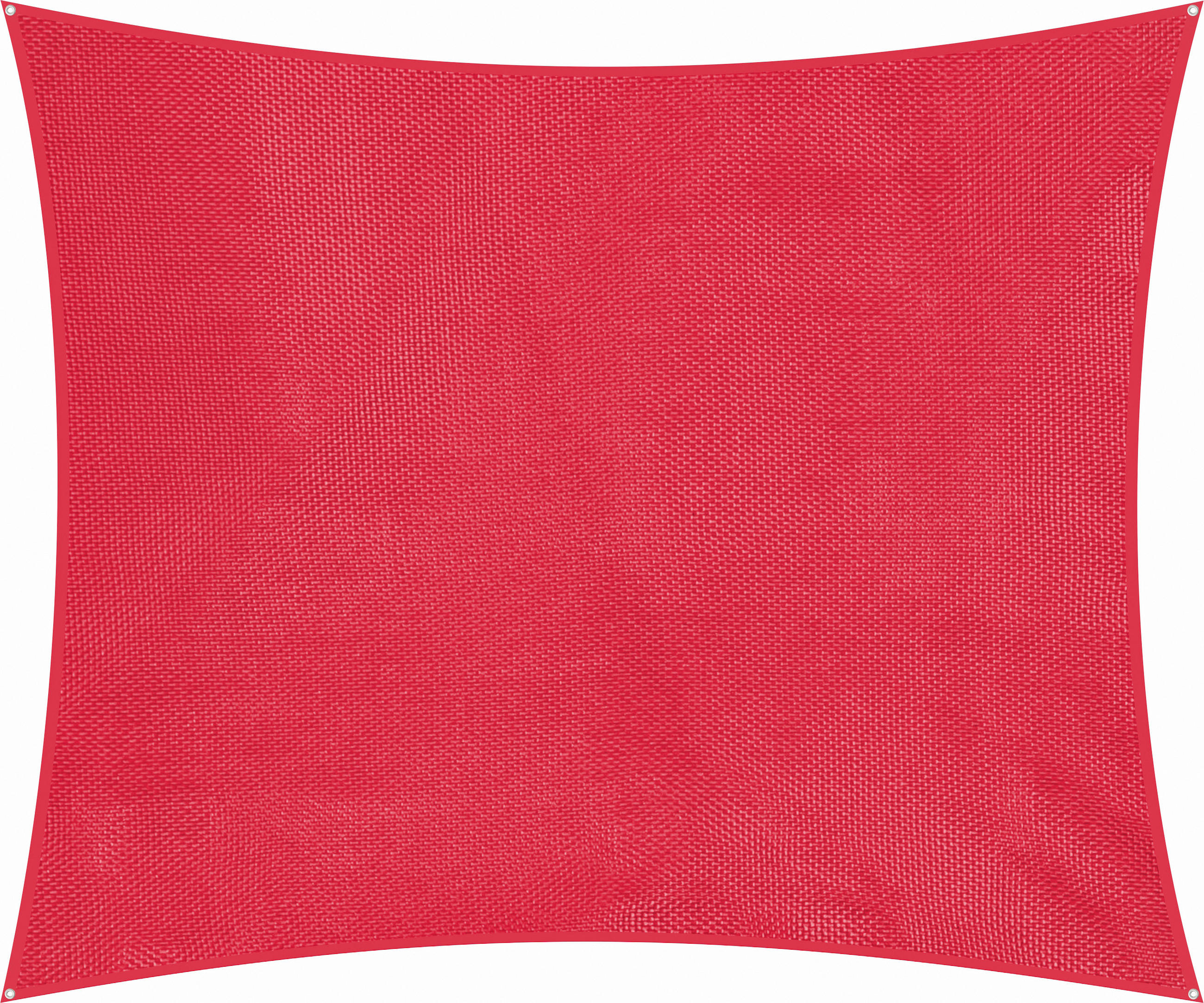 GARTENSONNENSEGEL - Rot, Basics, Textil (250/0,3/300cm) - Schneider