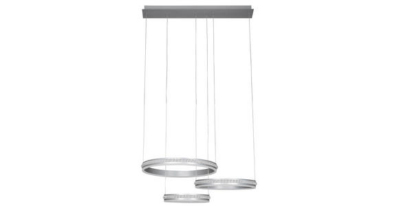 LED-HÄNGELEUCHTE 79,5/50/150 cm  - Grau, LIFESTYLE, Metall (79,5/50/150cm) - Ambiente