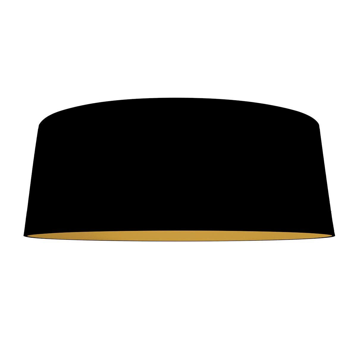 STEHLEUCHTE - Schwarz/Bronzefarben, Trend, Textil (50/240/230cm)