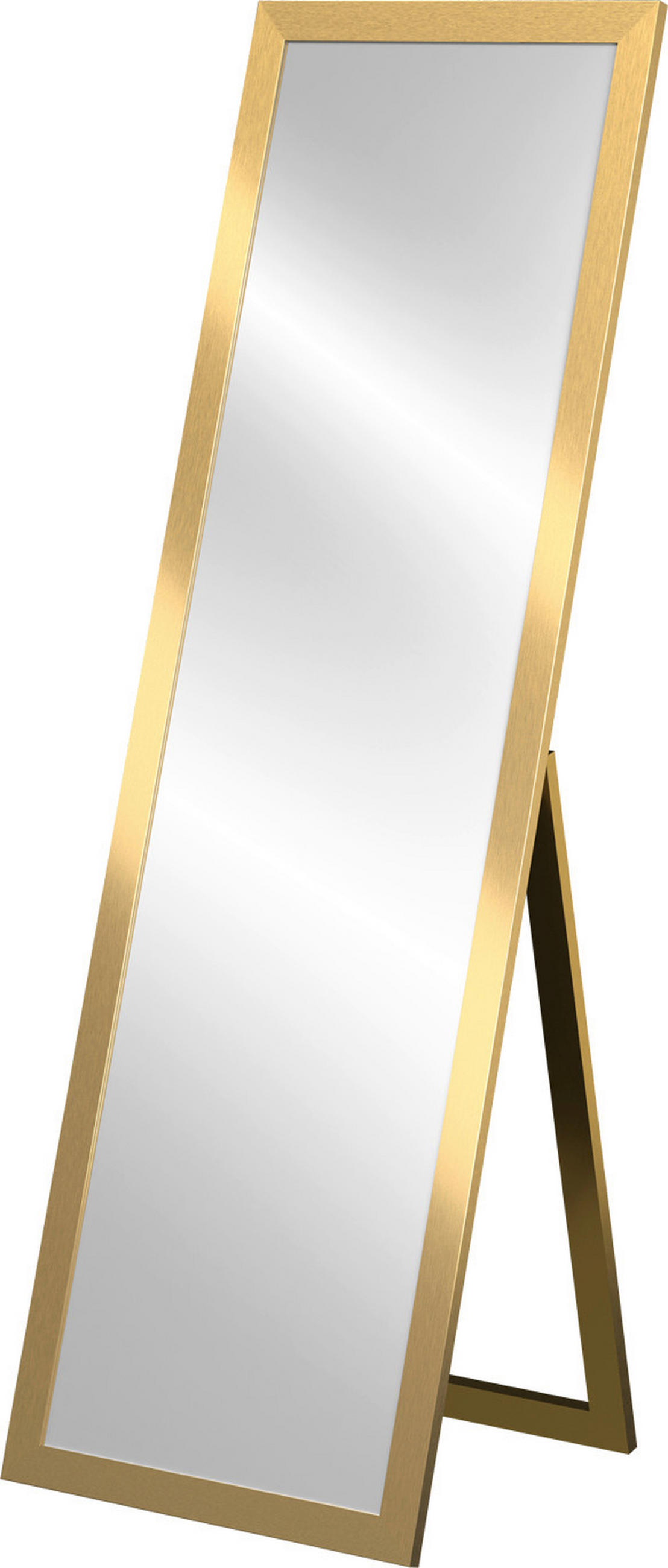 DEKOSPIEGEL - Goldfarben, Basics, Glas/Holz (46/146cm)