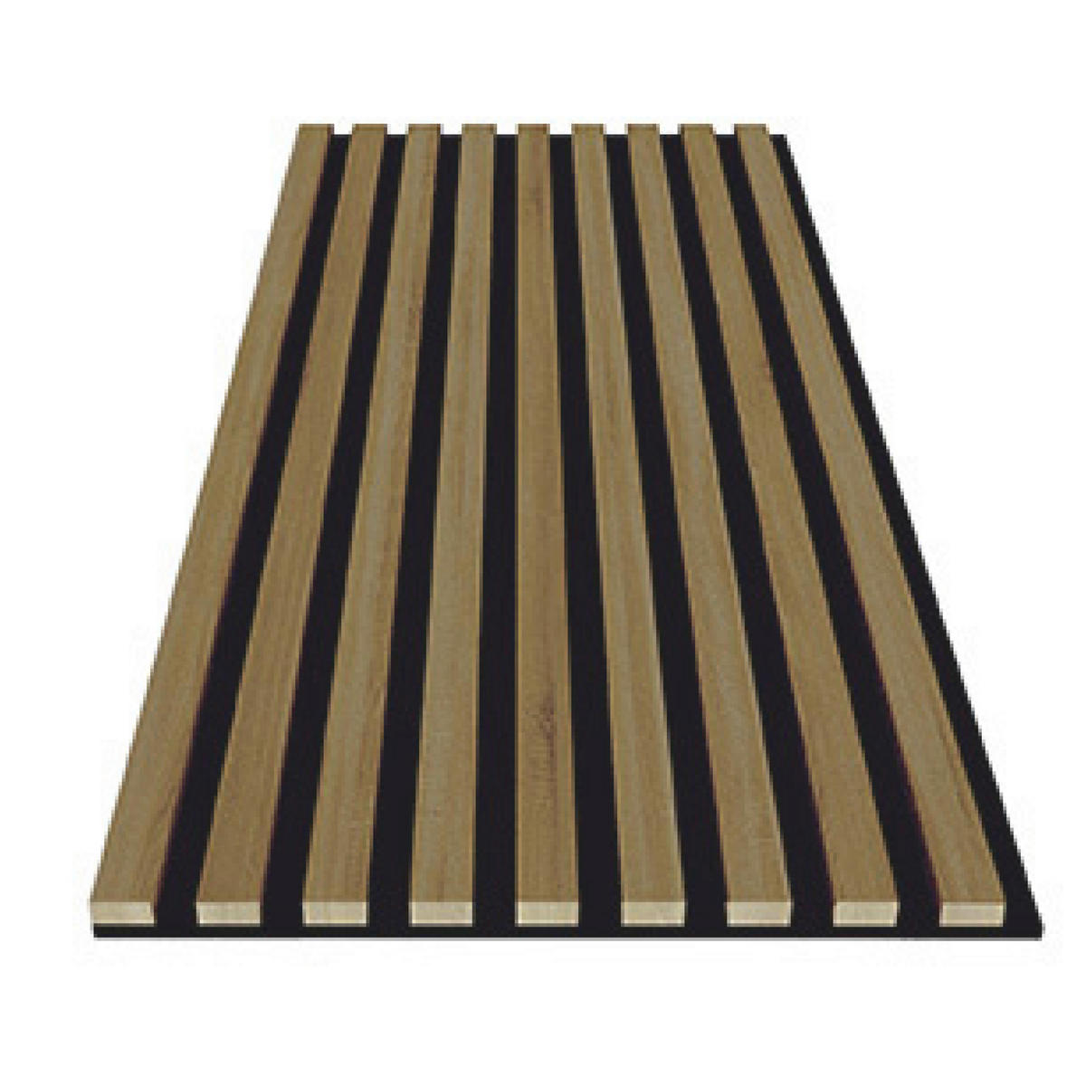 AKUSTIKPANEEL Economico Eichefarben {item.attr('912-5560),[ ]}120/38/1,65 cm  - Eichefarben, Basics, Holzwerkstoff/Kunststoff (120/38/1,65cm)