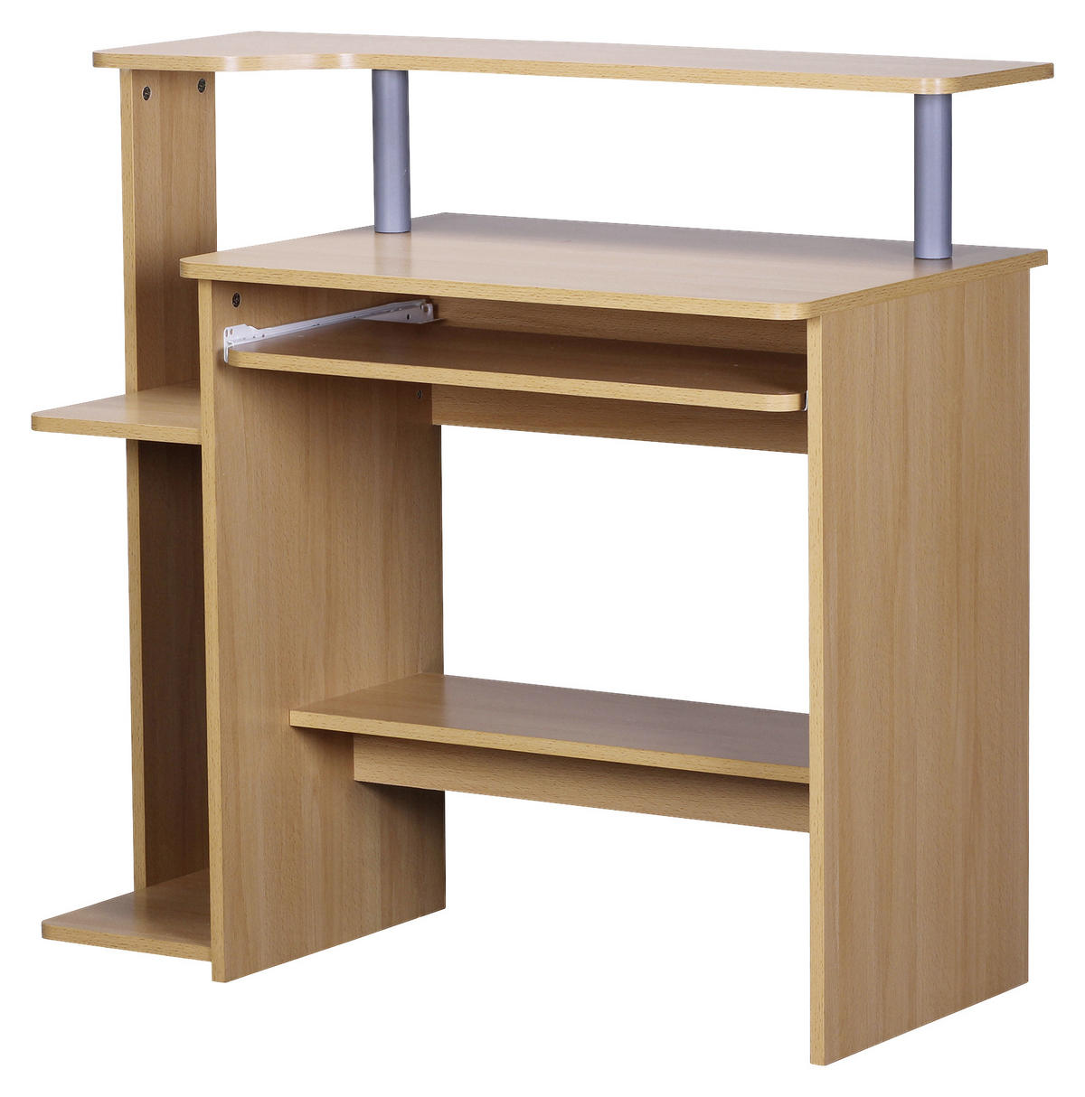 COMPUTERTISCH Buchefarben  - Buchefarben, KONVENTIONELL, Holzwerkstoff (48/94/90cm) - MID.YOU