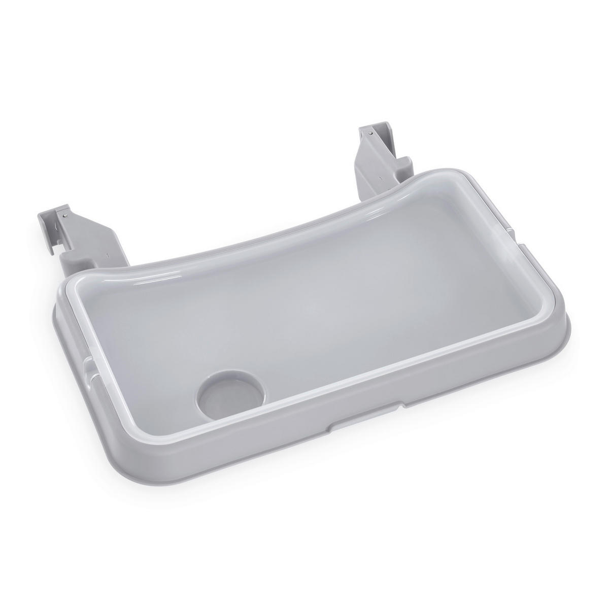 ESS- UND SPIELBRETT Alpha Tray  - Grau, Trend, Kunststoff (46/56,5/22,5cm) - Hauck