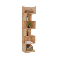 STANDREGAL  50/211/39 cm Buchefarben  - Buchefarben, Natur, Holz (50/211/39cm) - Linea Natura