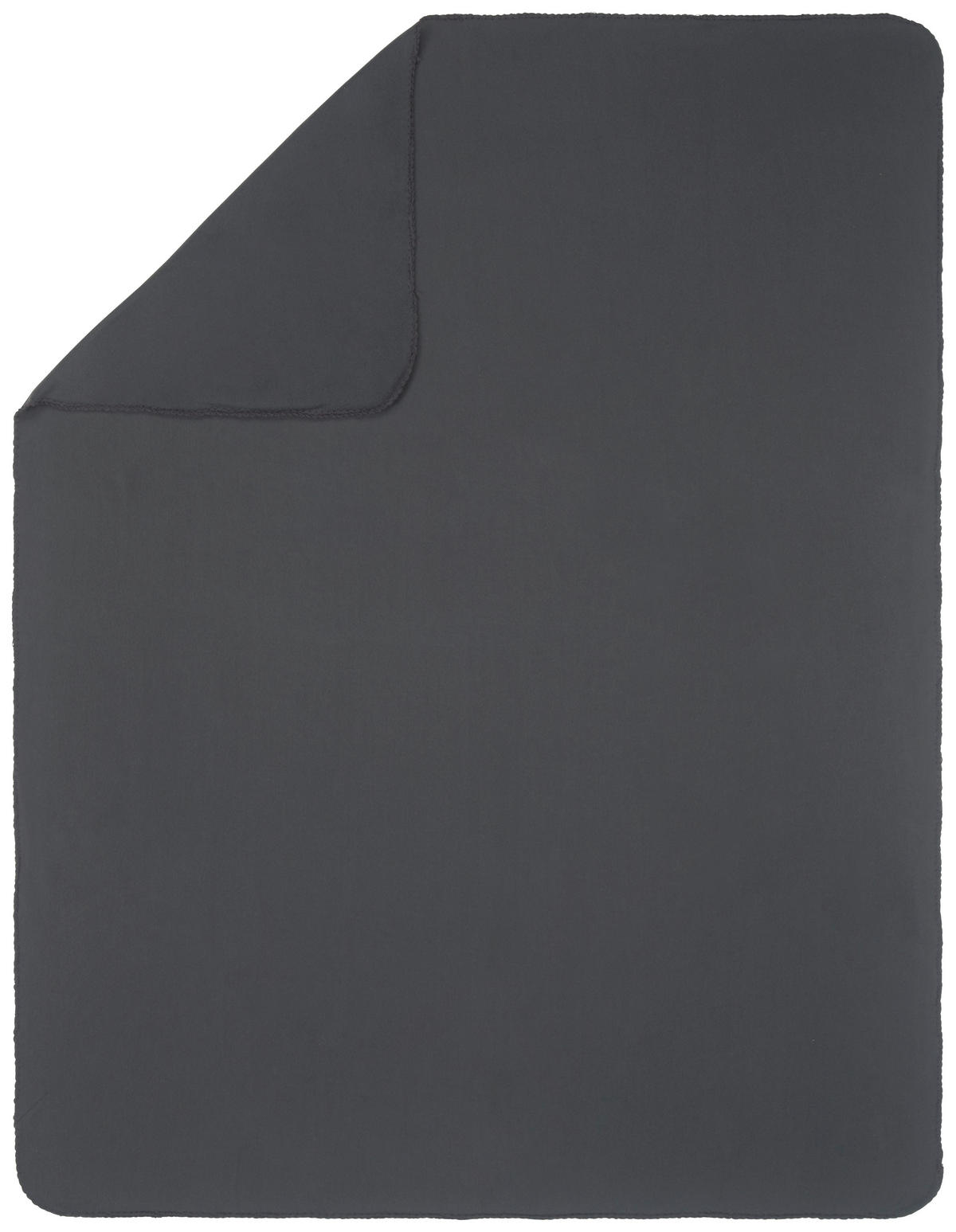 POLÁRTAKARÓ 130/160 cm  - antracit, Basics, textil (130/160cm) - Boxxx