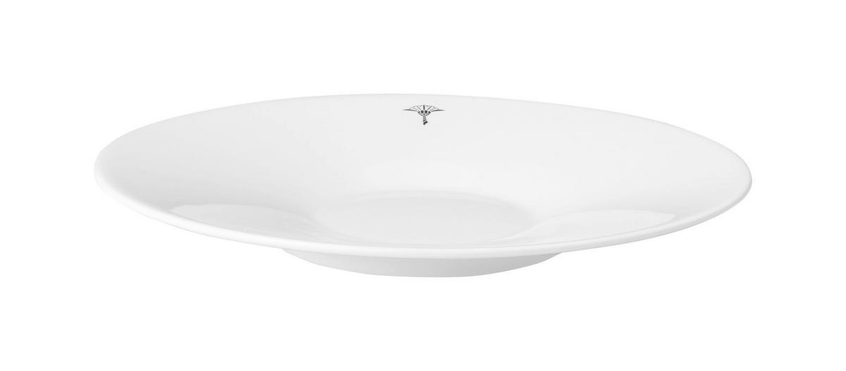 UNTERTASSENSET Single Cornflower 15,5 cm  - Weiß, Design, Keramik (15,5cm) - Joop!