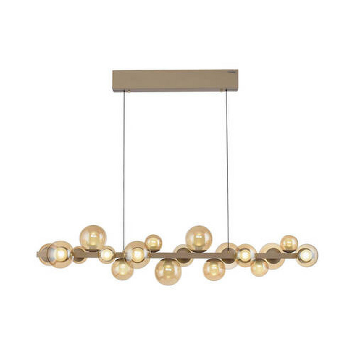 VISEČA NIHALNA LED-SVETILKA  PURE E-POPUP 45 W//2700-5000 K/230 V/ - barve brona, Basics, kovina/umetna masa (120/29.5/240cm) - Neuhaus PURE