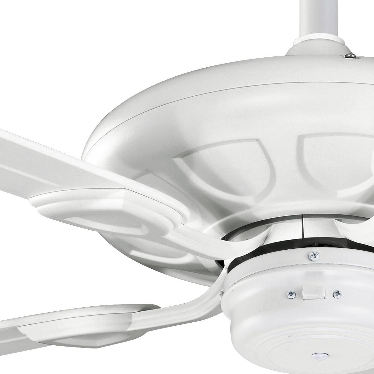 DECKENVENTILATOR  107/35 cm    - Weiss, Basics, Kunststoff/Metall (107/35cm) - Elstead Lighting