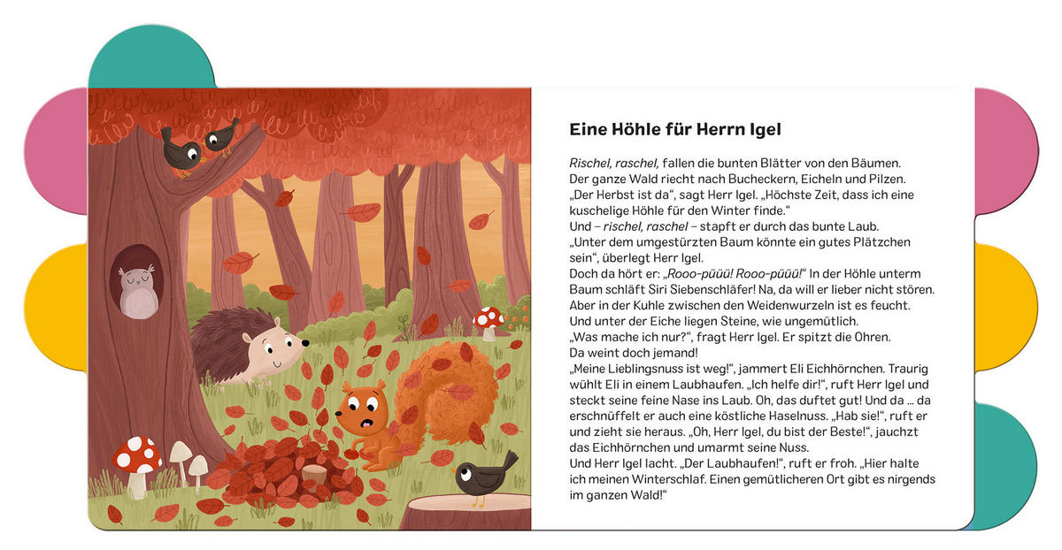 VORLESEBUCH Vorlesegeschichten für Klitzekleine – Im Wald  - Multicolor, Basics, Papier (20/20/1,8cm)