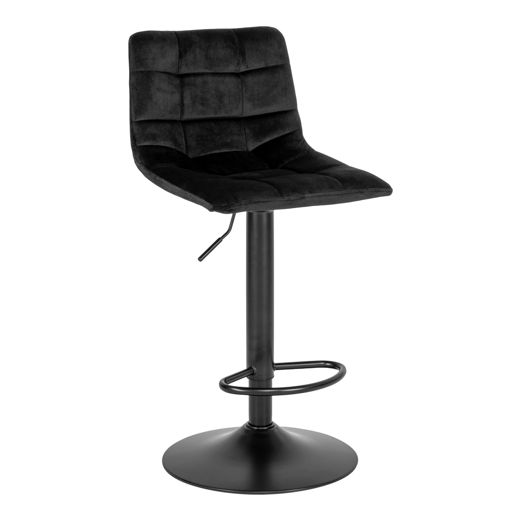BARPALL SET i svart  - svart, Modern, metall/textil (43/88-108/45cm) - MID.YOU