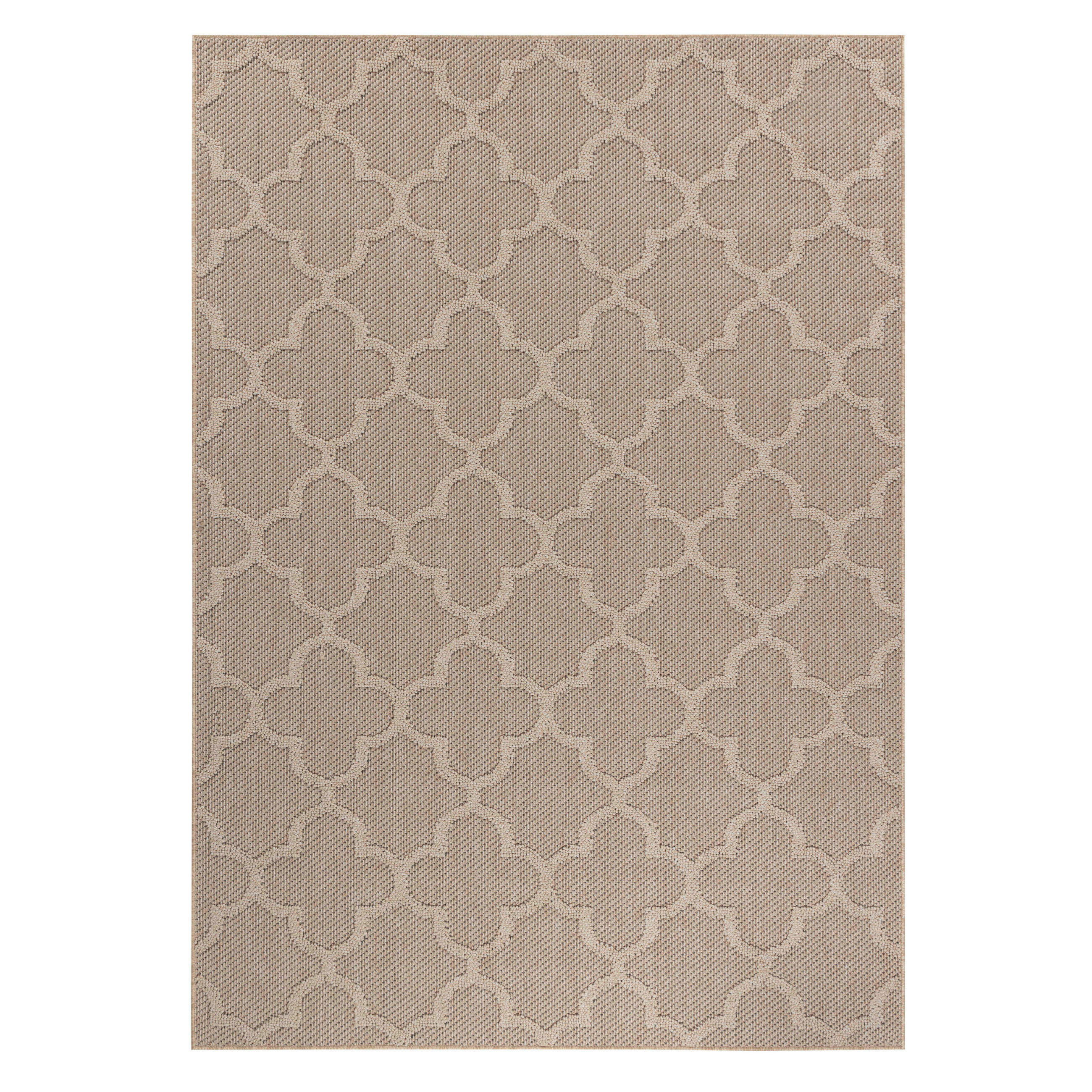 OUTDOORTEPPICH 140/200 cm Patara Beige  - Beige, Design, Textil (140/200cm) - Novel