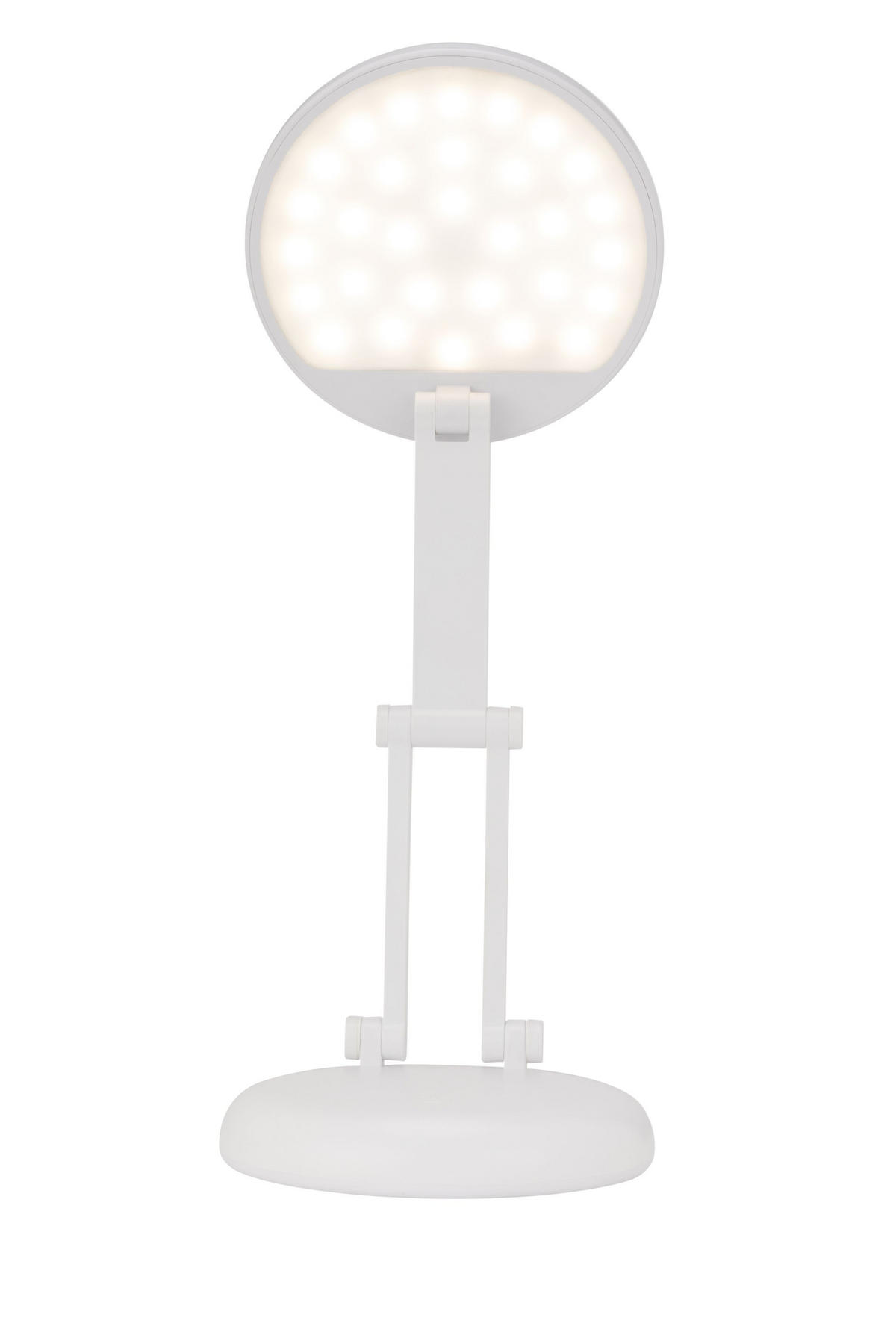 LAMPĂ DE BIROU CU LED - alb, Basics, plastic (12,5/23,5cm) - Novel
