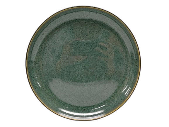 Farfurie Întinsă 26,7 cm  - verde, Design, ceramică (26,7cm) - Novel