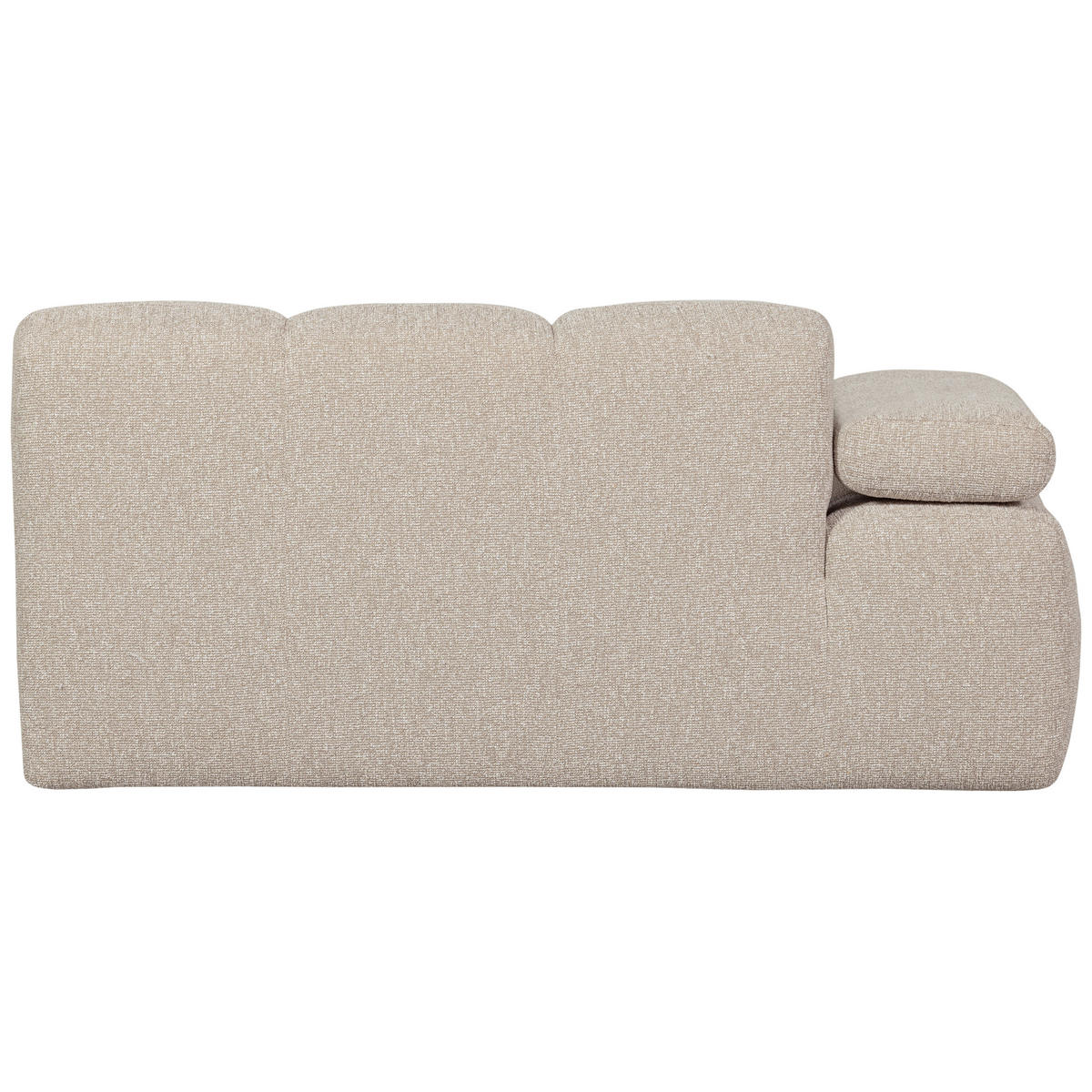 SOFAELEMENT Mojo in Bouclé Beige  - Beige, MODERN, Kunststoff/Textil (164/74/97cm) - Livetastic