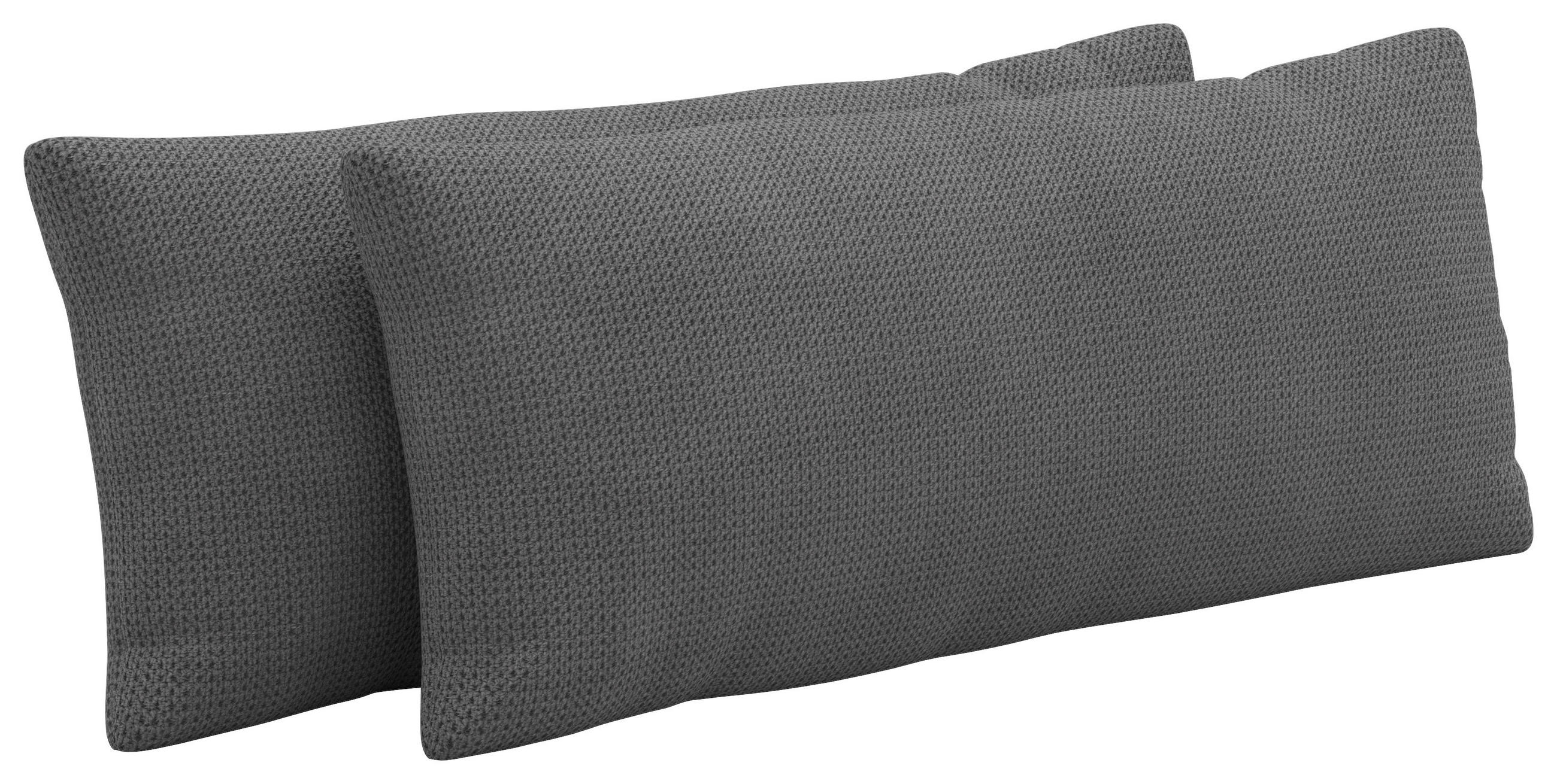 NIERENKISSEN  - Grau, Konventionell, Textil (65/25cm) - Sit & More