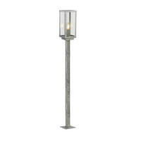 UTOMHUSLAMPA - klar/silver, Basics, metall/glas (11/11/90cm)