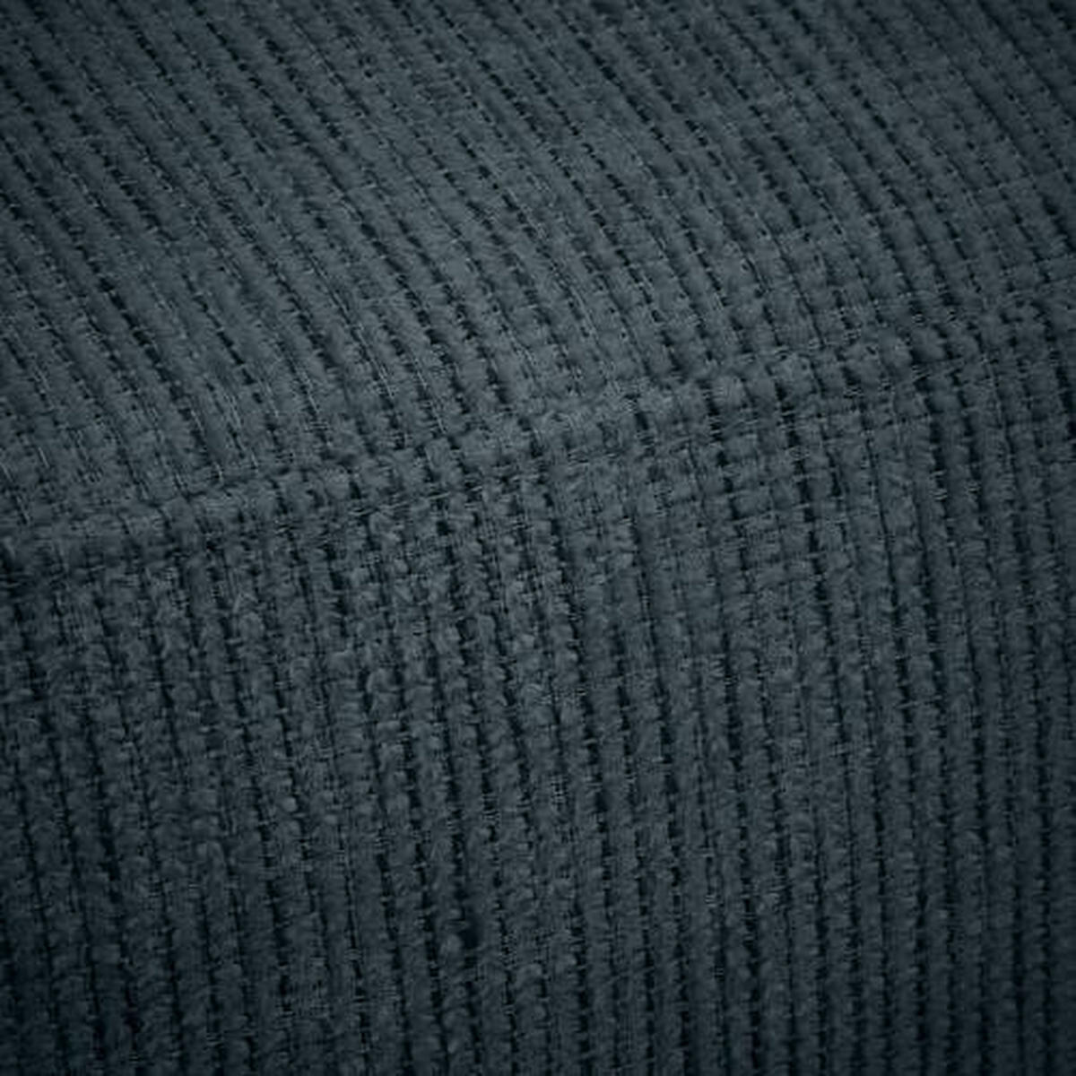 CHAISELONGUE Chenille Dunkelblau  - Schwarz/Dunkelblau, KONVENTIONELL, Kunststoff/Textil (93/73/171cm) - Carryhome
