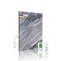INFRAROT-HEIZPANEEL Qaramar A-500  - Hellgrau, Basics, Stein (60/50/2cm) - MID.YOU