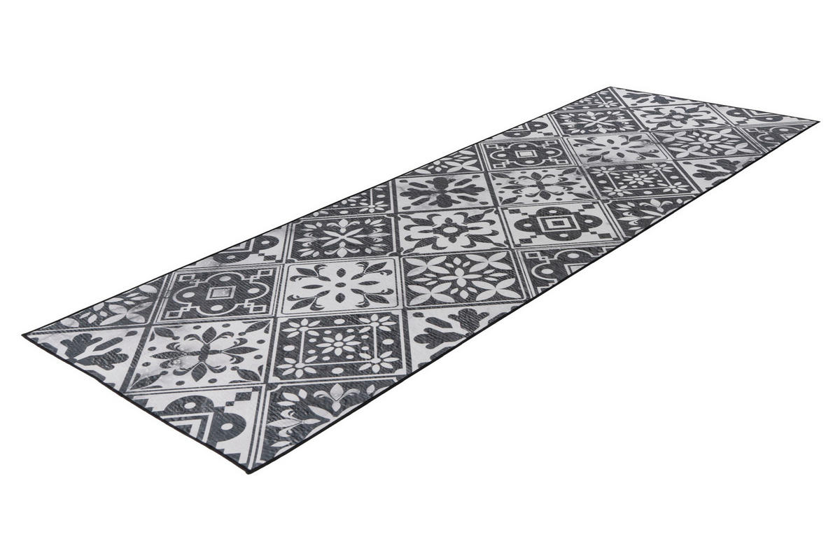 FLACHWEBETEPPICH 60/180 cm Grau  - Grau, Basics, Textil (60/180cm) - Kayoom