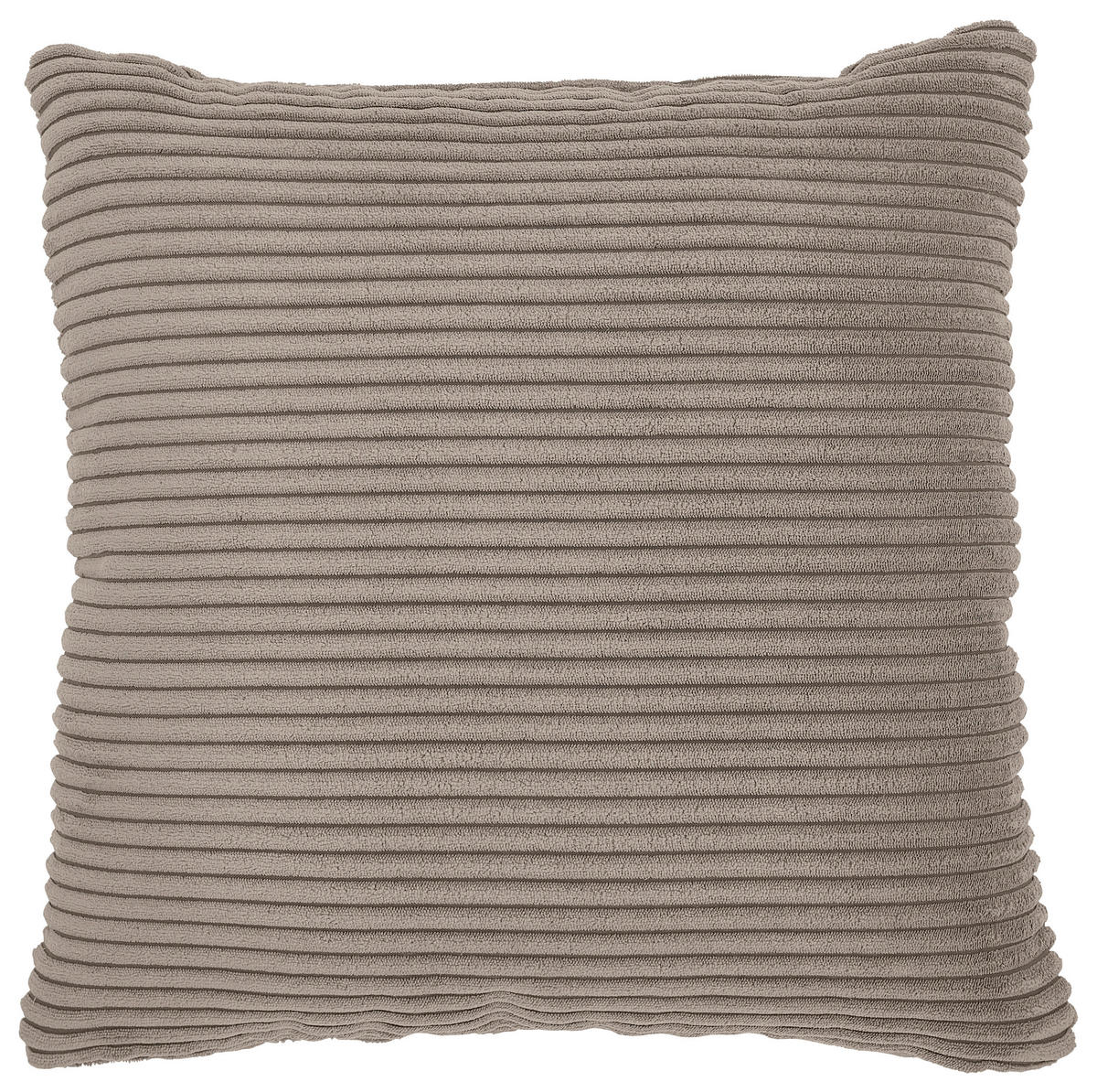 SCHLAFSOFA in Cord Taupe  - Taupe/Buchefarben, Konventionell, Holz/Kunststoff (255/86/123cm) - Livetastic