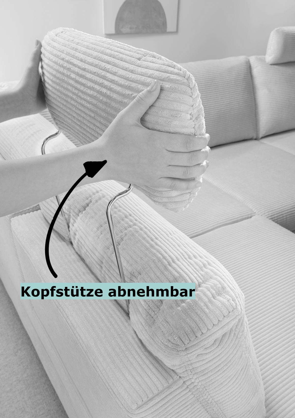 ECKSCHLAFSOFA Chenille Dunkelgrün  - Wildeiche/Dunkelgrün, MODERN, Holz/Textil (261/206cm) - Livetastic