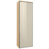 GARDEROBENSCHRANK 54/170/31 cm  - Eichefarben/Anthrazit, Design, Glas/Holz (54/170/31cm) - Dieter Knoll