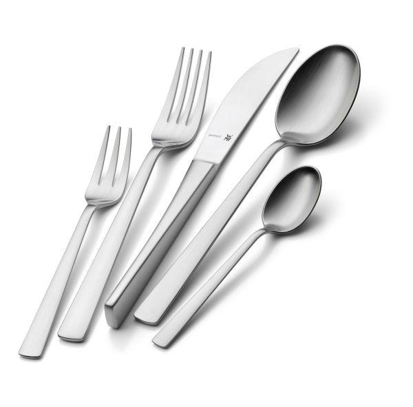BESTECKSET Corvo 30-teilig Edelstahl - Edelstahlfarben, Basics, Metall (42/24cm) - WMF