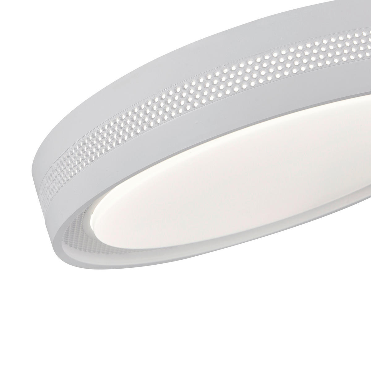 LED-DECKENLEUCHTE Ronda 8/39/39 cm  - Weiß, Design, Kunststoff (8/39/39cm)