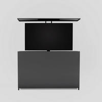 TV-ELEMENT Metall Anthrazit  - Anthrazit, Basics, Metall (159/100/34cm) - Modante