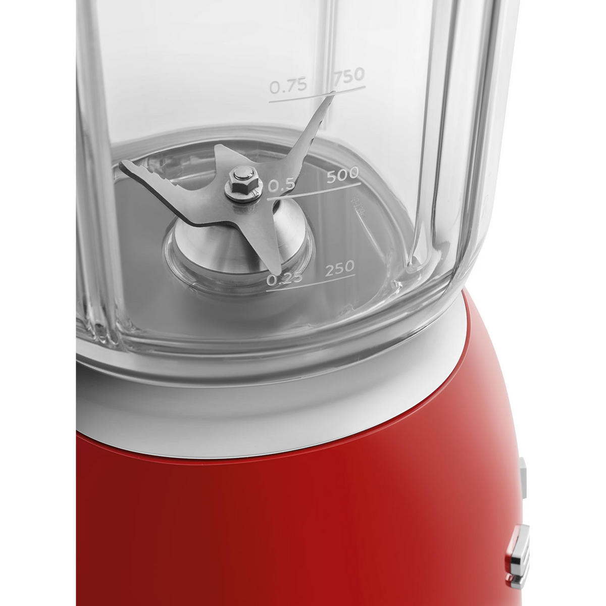 STANDMIXER  - Rot, Design, Kunststoff/Metall (19,7/39,7/16,3cm) - SMEG