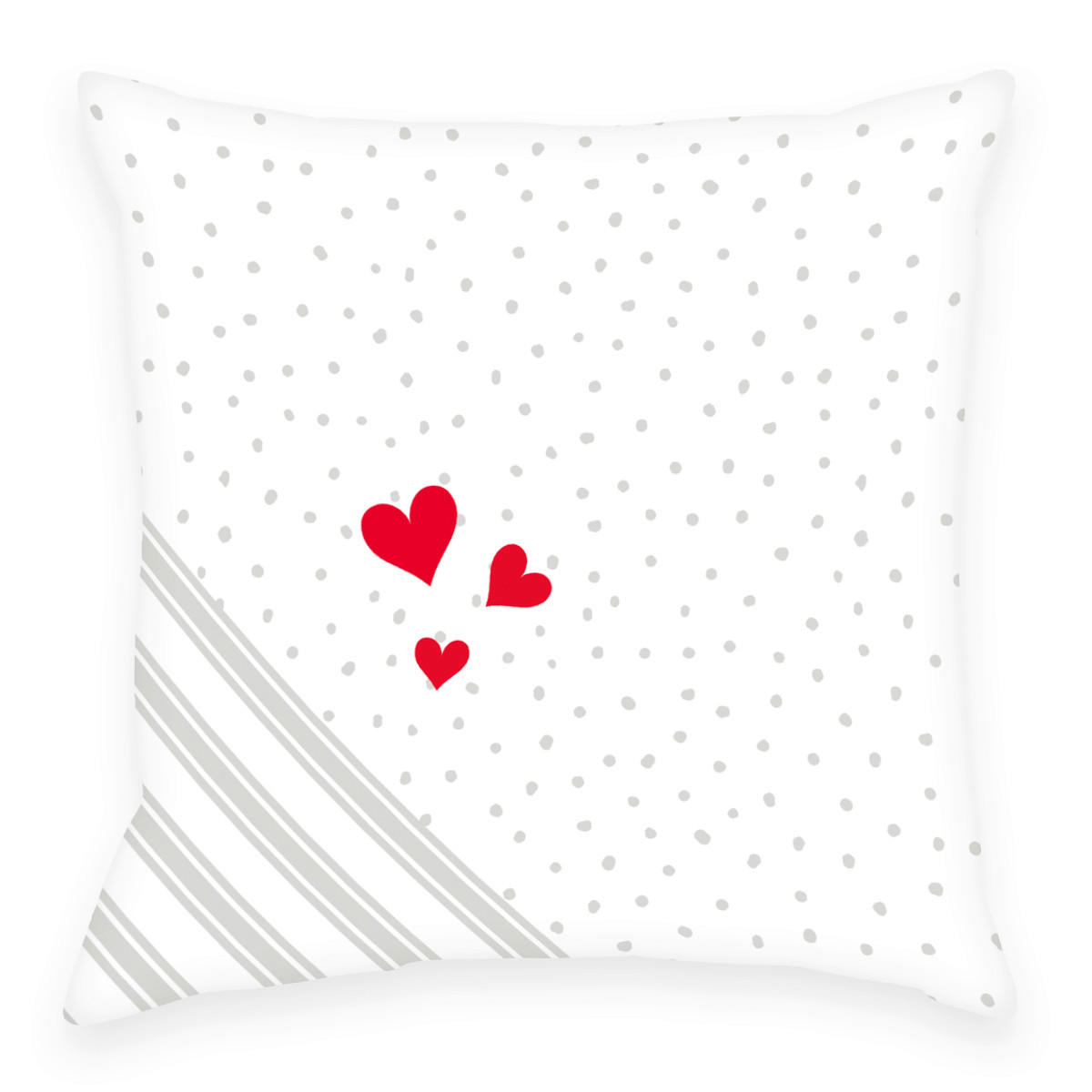 KINDERKISSEN 40/40 cm  - Rot/Multicolor, Basics, Textil (40/40cm) - Herding