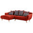 WOHNLANDSCHAFT in Textil Rot, Dunkelgrau - Dunkelgrau/Rot, Design, Holz/Textil (175/280cm) - Carryhome WOHNLANDSCHAFT in Textil Rot, Dunkelgrau - Dunkelgrau/Rot, Design, Holz/Textil (175/280cm) - Carryhome