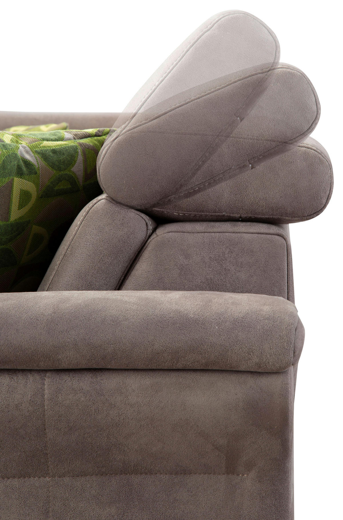 ECKSOFA in Mikrofaser Braun  - Eichefarben/Beige, Konventionell, Holz/Textil (194/245cm) - Sit & More