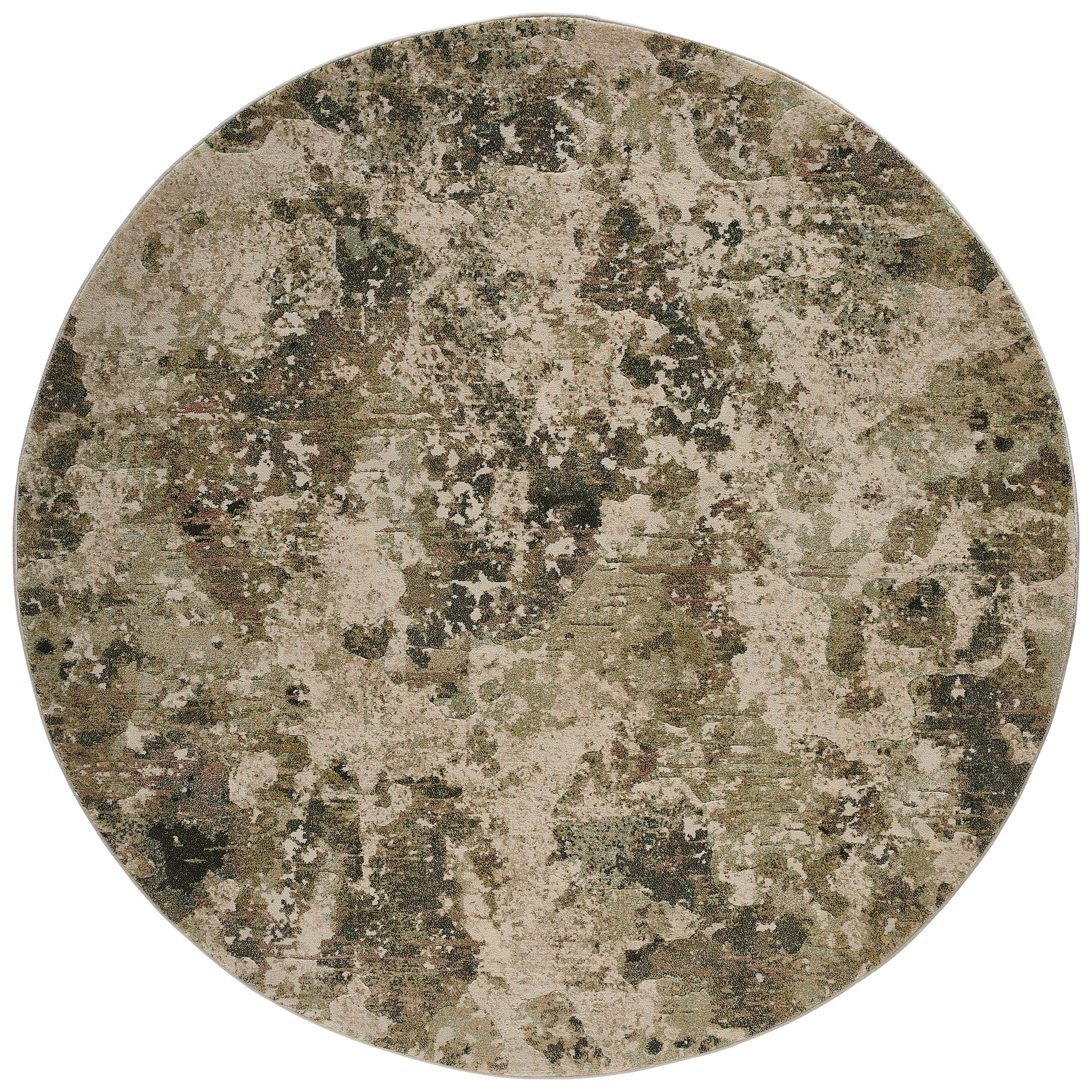 WEBTEPPICH 200 cm Argentum Hellgrau, Dunkelgrau, Olivgrün  - Dunkelgrau/Hellgrau, Design, Textil (200cm) - Novel