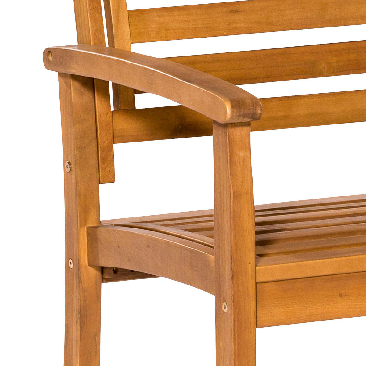 GARTENBANK 110/92/62 cm Akazie   - Akaziefarben, ROMANTIK / LANDHAUS, Holz (110/92/62cm) - Gardenson