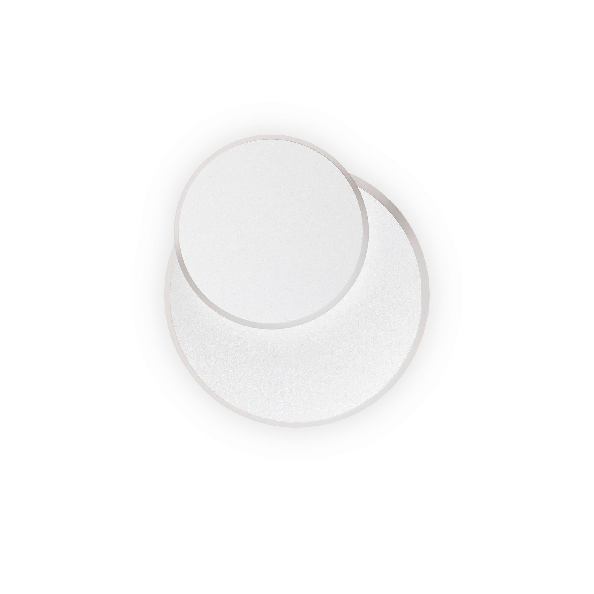 LED-WANDLEUCHTE 25/25/5 cm   - Weiß, Design, Metall (25/25/5cm) - Ideal Lux