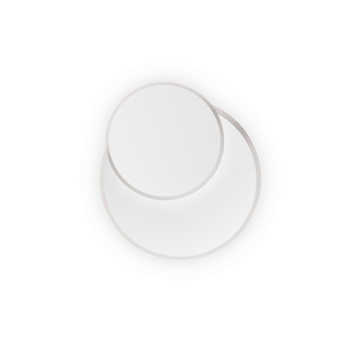 LED-WANDLEUCHTE 25/25/5 cm   - Weiß, Design, Metall (25/25/5cm) - Ideal Lux