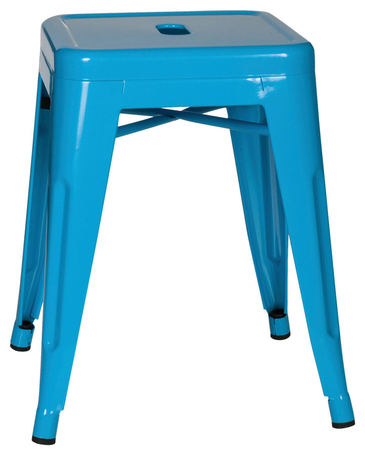 TABURE, kovina svetlo modra  - svetlo modra, Basics, kovina (39/46/39cm) - MID.YOU