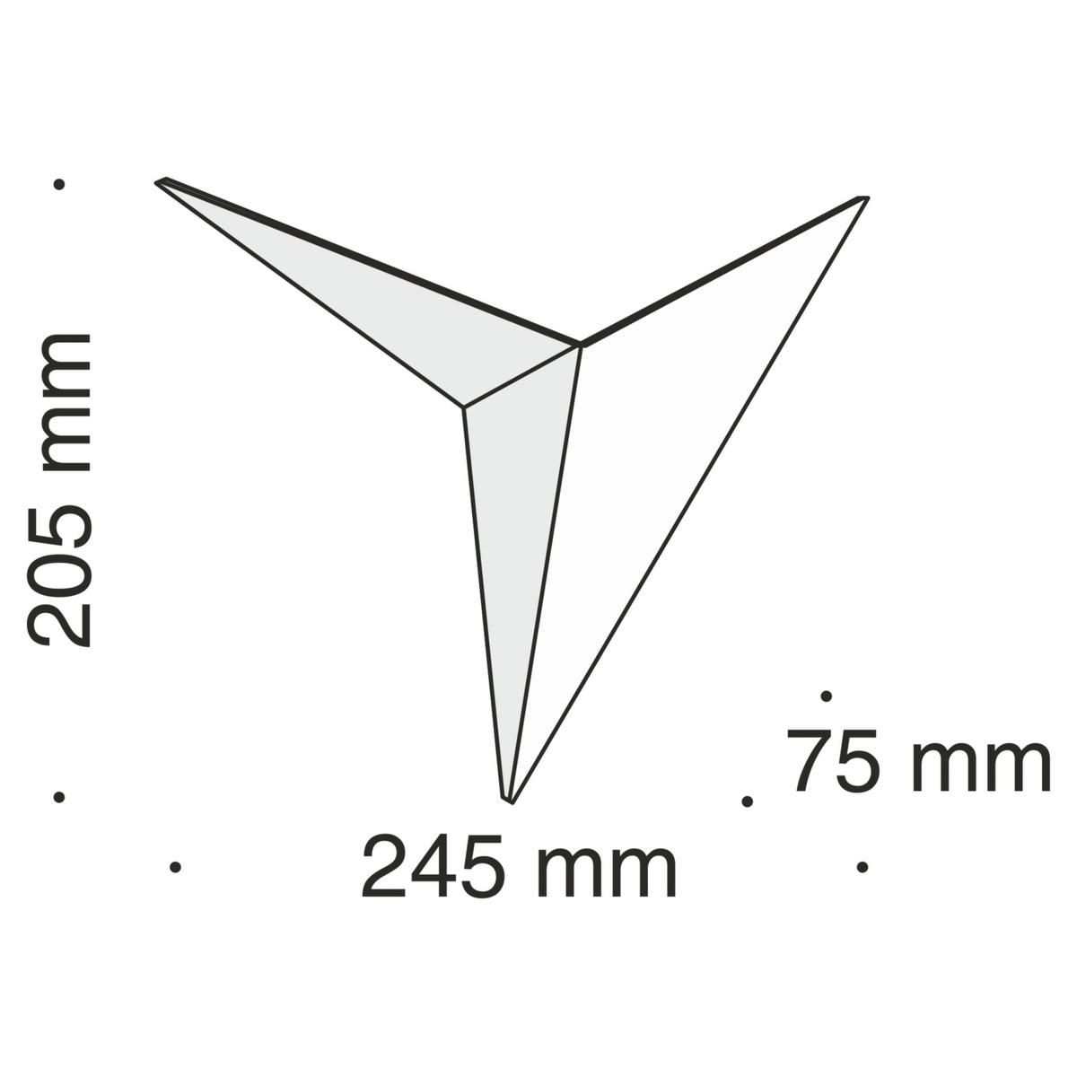NÁSTĚNNÉ SVÍTIDLO, 7,5/20,5/24,8 cm  - bílá, Basics, kov (7,5/20,5/24,8cm)