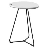 PRÍRUČNÝ STOLÍK, čierna, biela - čierna/biela, Design, kov/kompozitné drevo (47,5/35,7/51cm) - Joop!